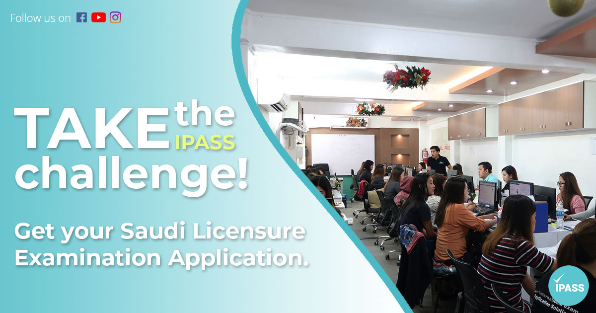 Take The IPASS Challenge: Saudi Licensure Examination Application