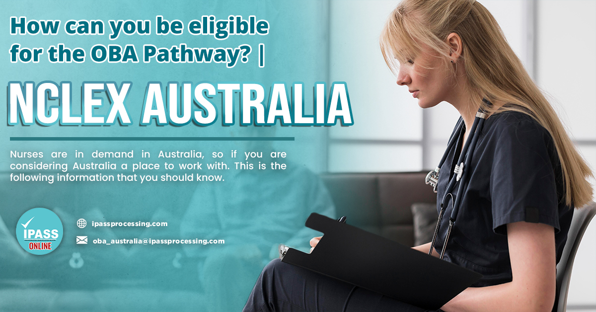 How can you be eligible for the OBA Pathway? | NCLEX AUSTRALIA