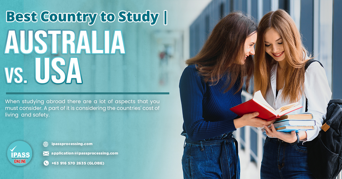 Best Country to Study|Australia VS. USA