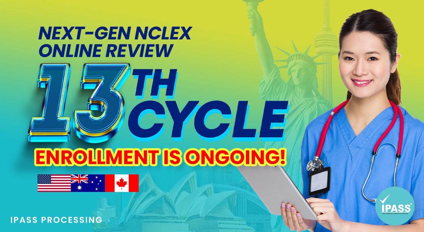 IPASS’ Next Generation NCLEX Online Review now at 13th Cycle!