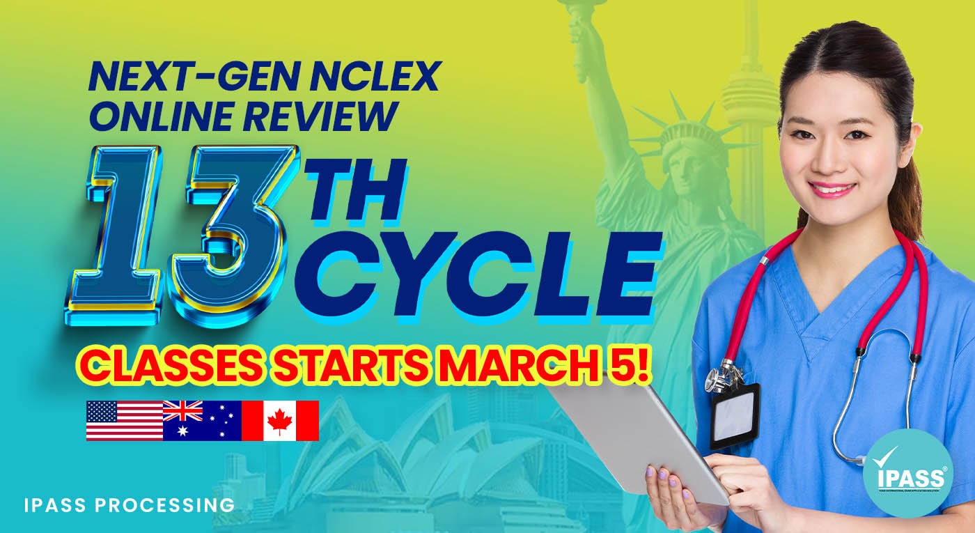 IPASS’ Next Generation NCLEX Online Review now at 13th Cycle!