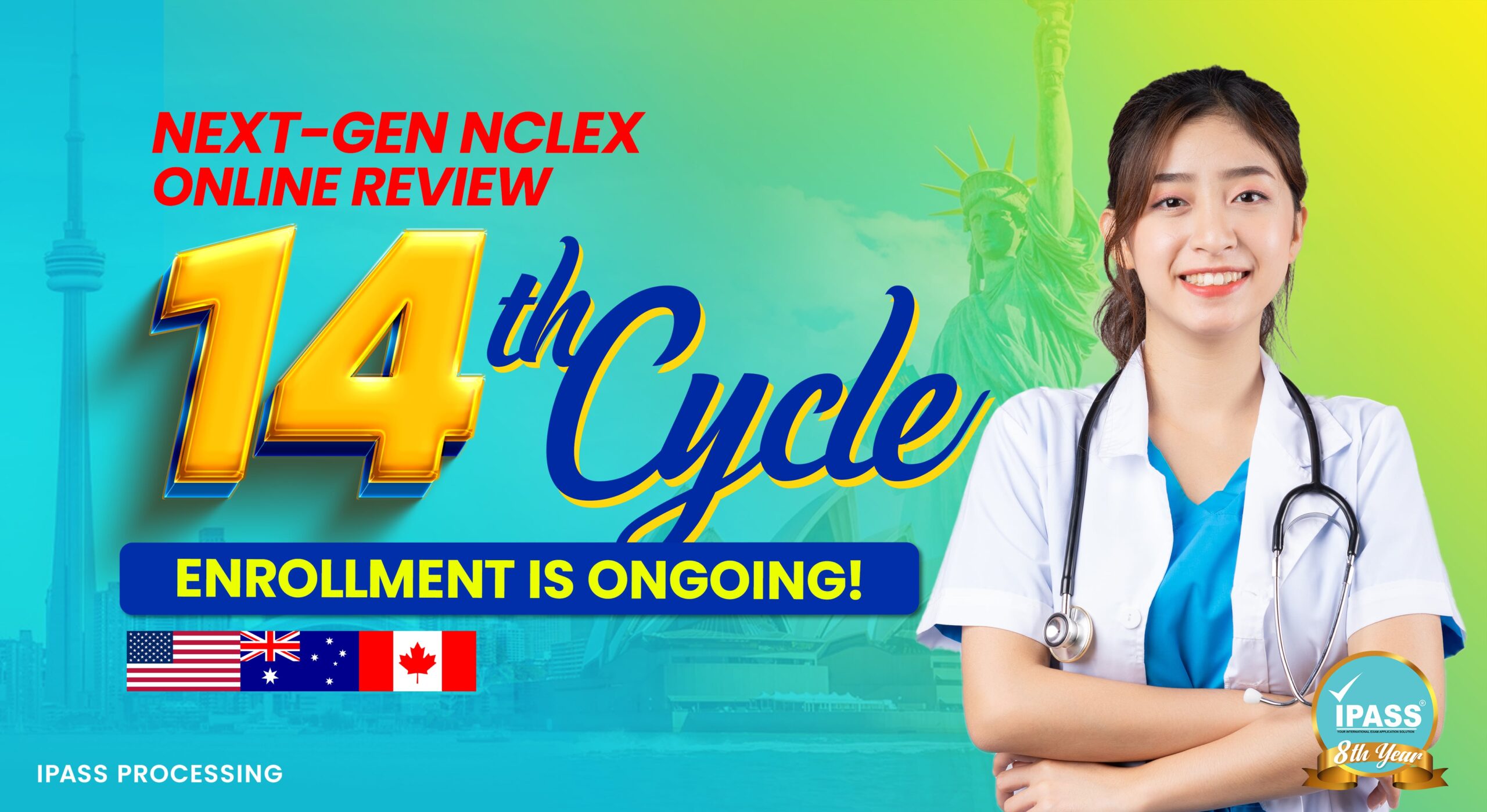 IPASS Next-Gen NCLEX (NGN) Online Review Now on its 14th Cycle