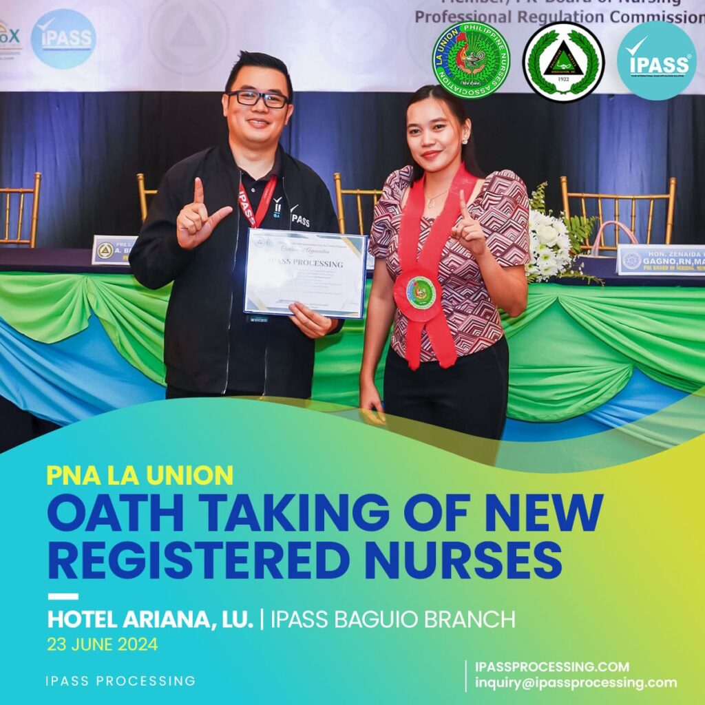 nurse oath taking in la union