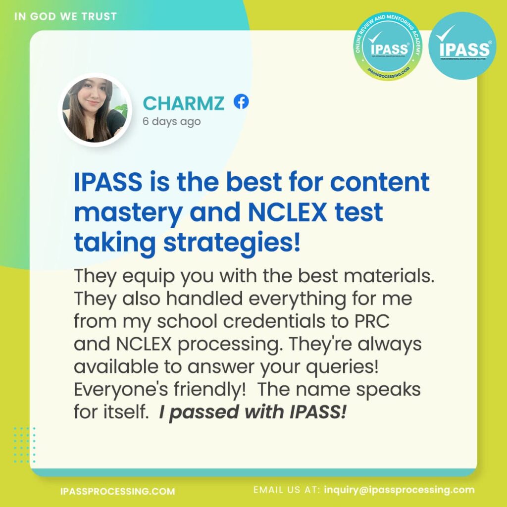 IPASS Testimonial Charmz