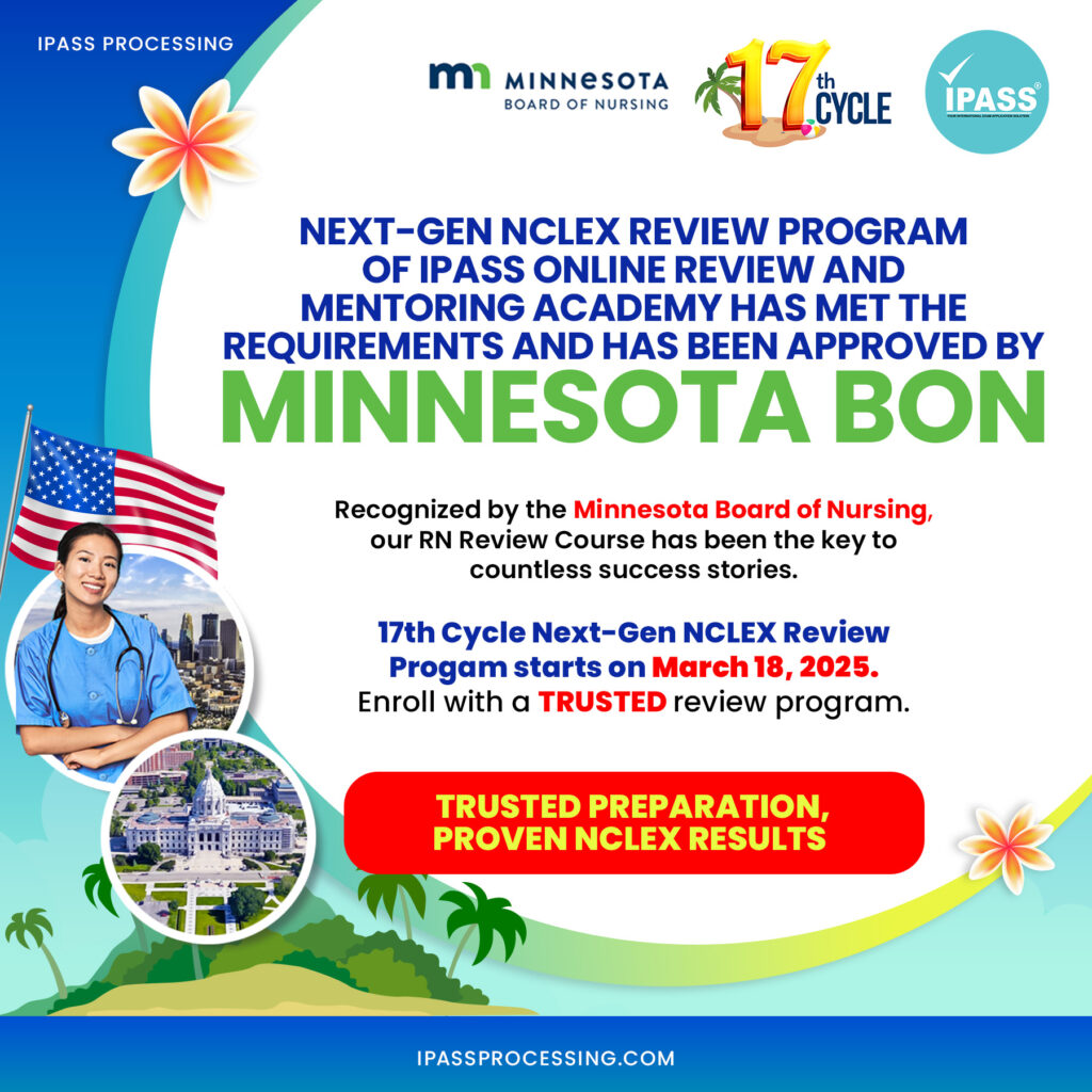 IPASS Online NCLEX RN Review Course Approved by Minnesota BON